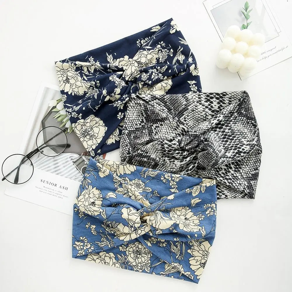 Twisted Extra Large Thick Wide Turban Headband