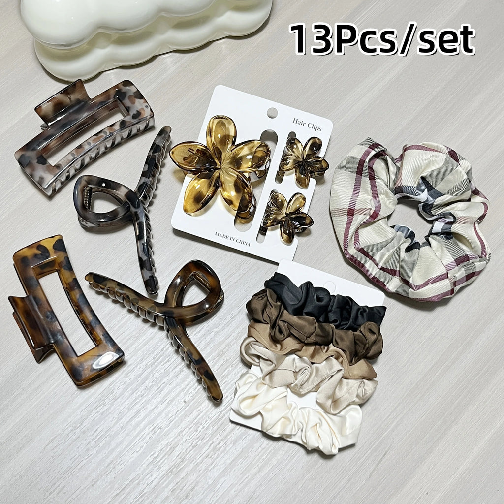 Egg Flower Hair Clips Gradient Candy Colors