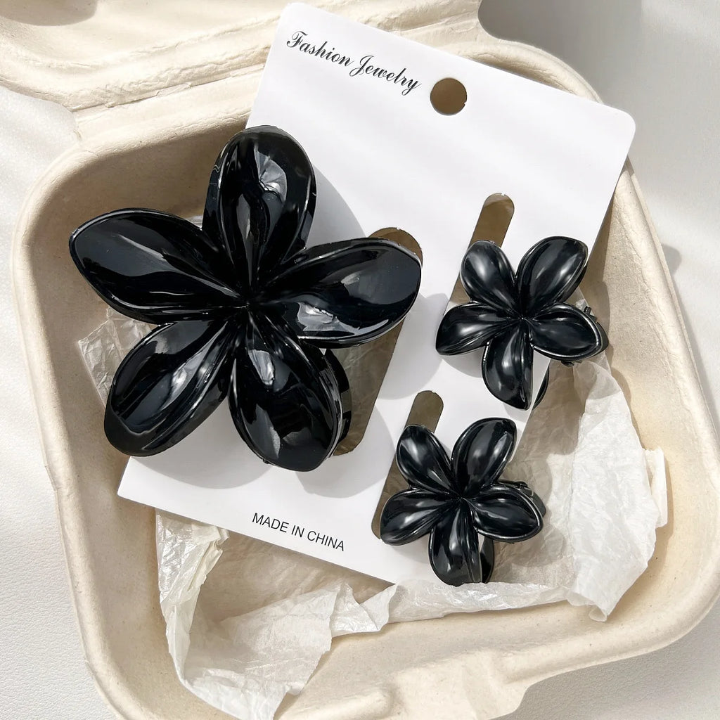 Egg Flower Hair Clips Gradient Candy Colors