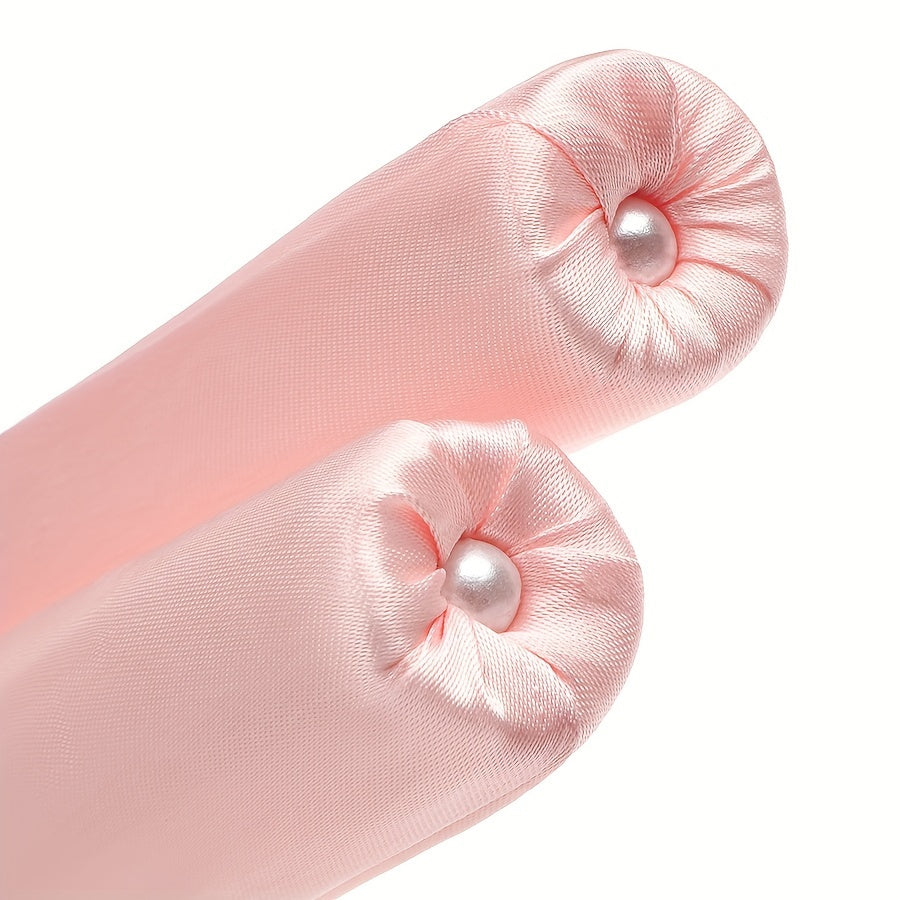 Minimalist Fabric Hair Curler with Bow Detail
