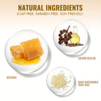 Slick Back Hair Brush, Wax Stick For Hair 4Pcs.