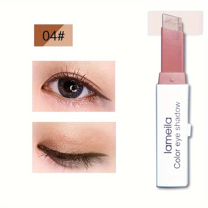 Lazy Eyeshadow Two Tone Gradient Glitter