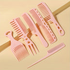 6pcs Professional Barber Hairdressing Comb.