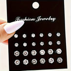 Elegant Stud Earrings Set for Women