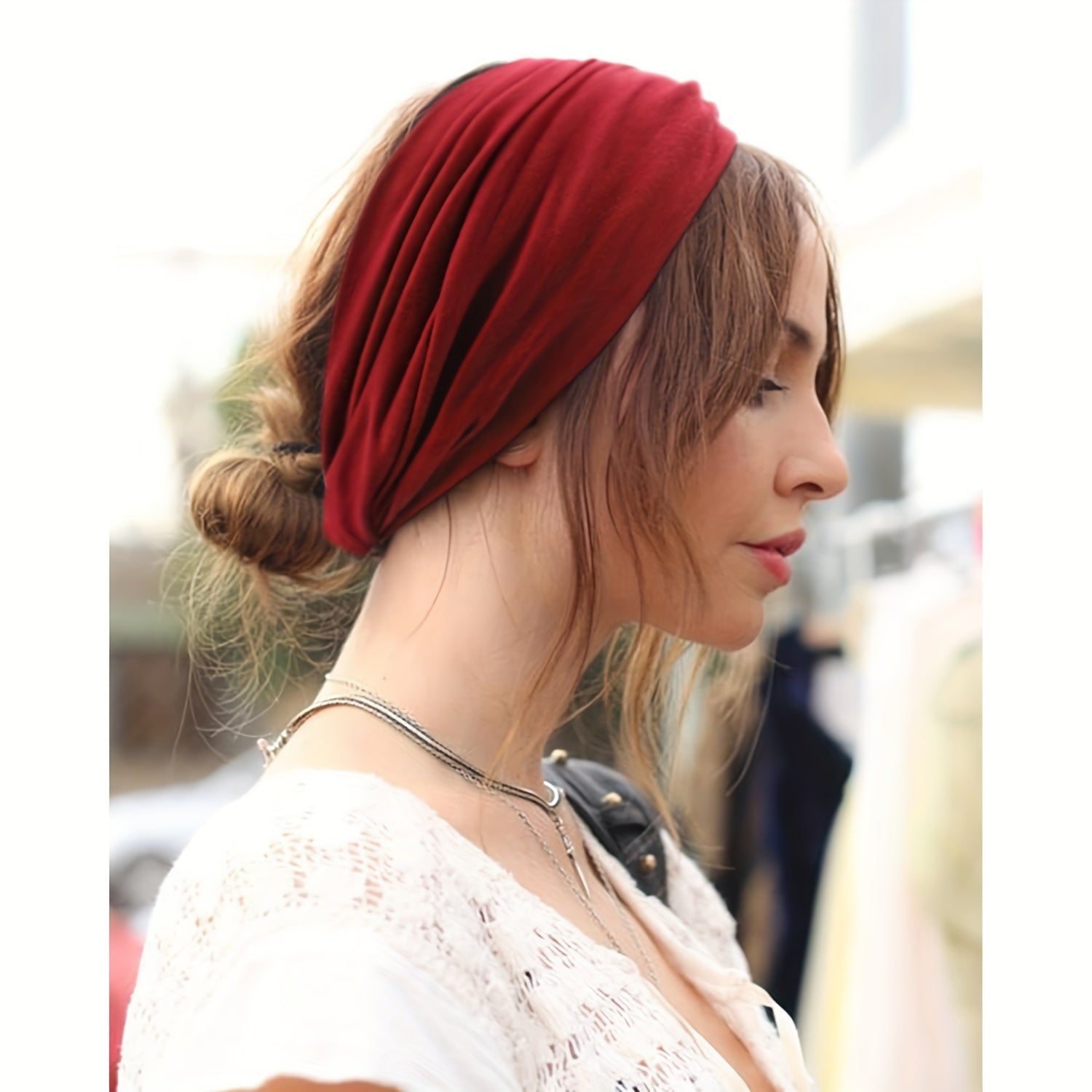 Cute Bohemian-Style, Elastic Headbands for Women