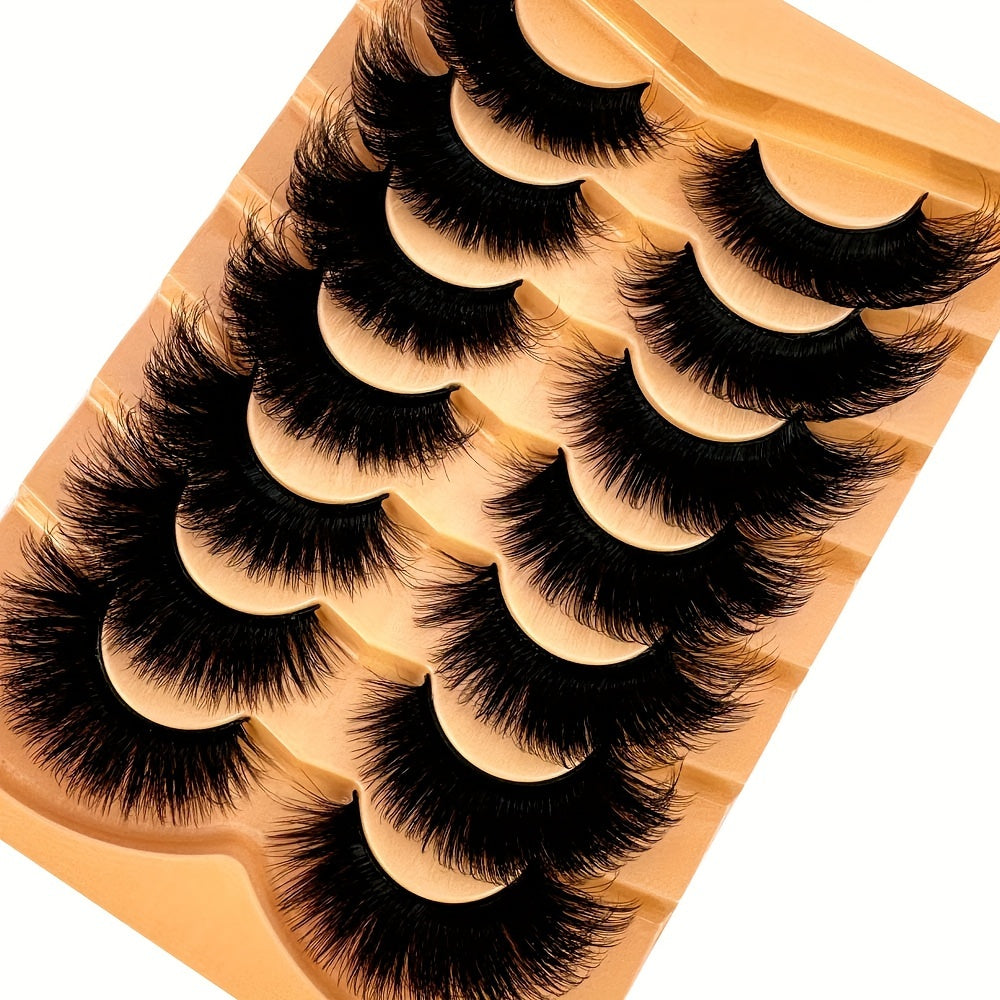 3D Faux Mink Thick And Long False Eyelashes