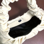 Cloud Ruched Hobo handbag