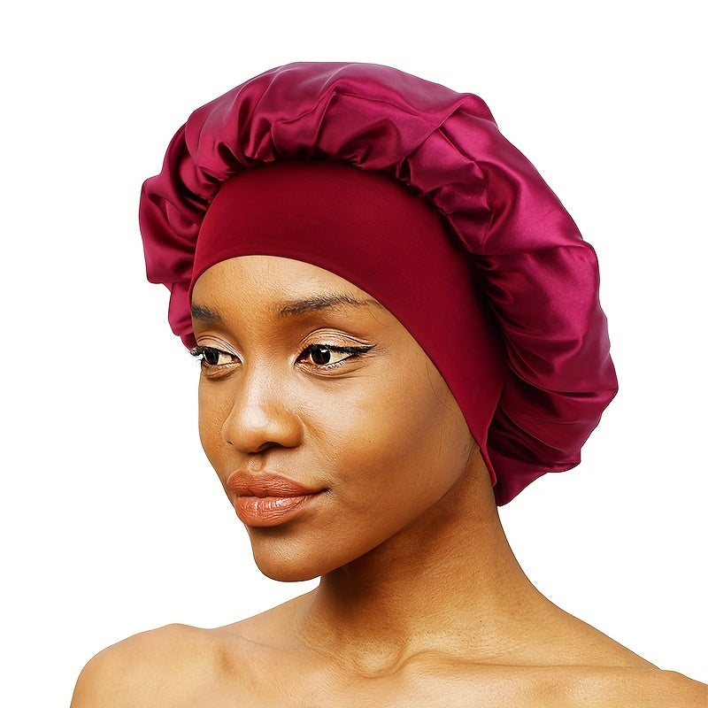 Elastic Satin Silky Bonnet