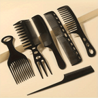 6pcs Professional Barber Hairdressing Comb.