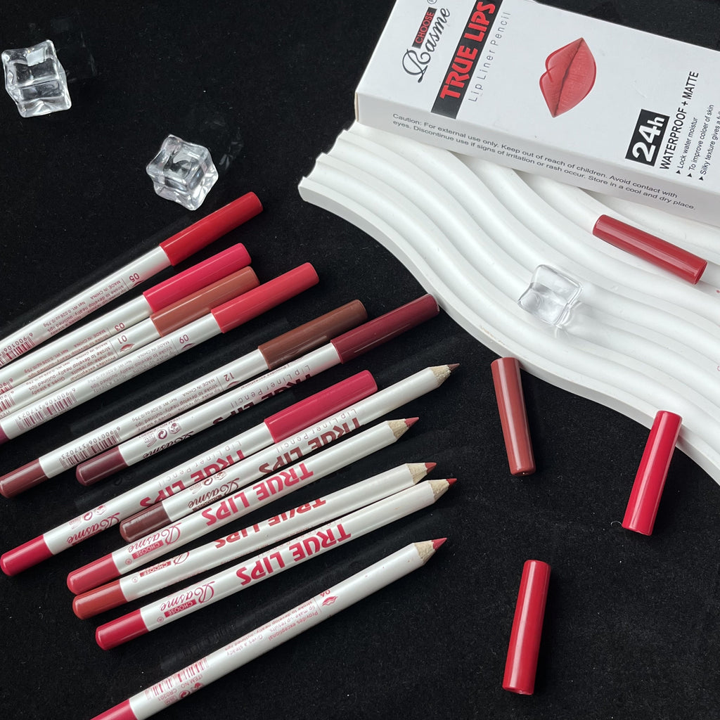 Matte Lip Liner & Lipstick Pencil Set