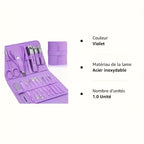 16pcs Premium Stainless Steel Manicure And Pedicure Set