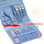 16pcs Premium Stainless Steel Manicure And Pedicure Set