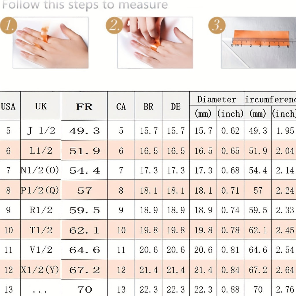 Luxury Infinity Synthetic Zirconia Eternity Ring