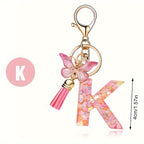 Alphabet Initial Letter Keychain Cute Backpack Charm