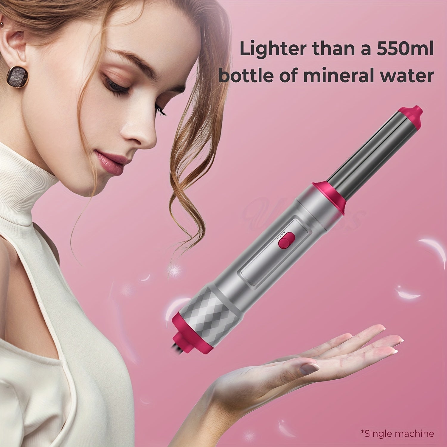 5 In 1 Hot Air Brush, Detachable Hair Styling Tool Kit