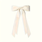 2pcs Women's Ballet-Style Double-Layer Tassel Hair Clips