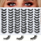 Black False Eyelashes Mix 3 Styles