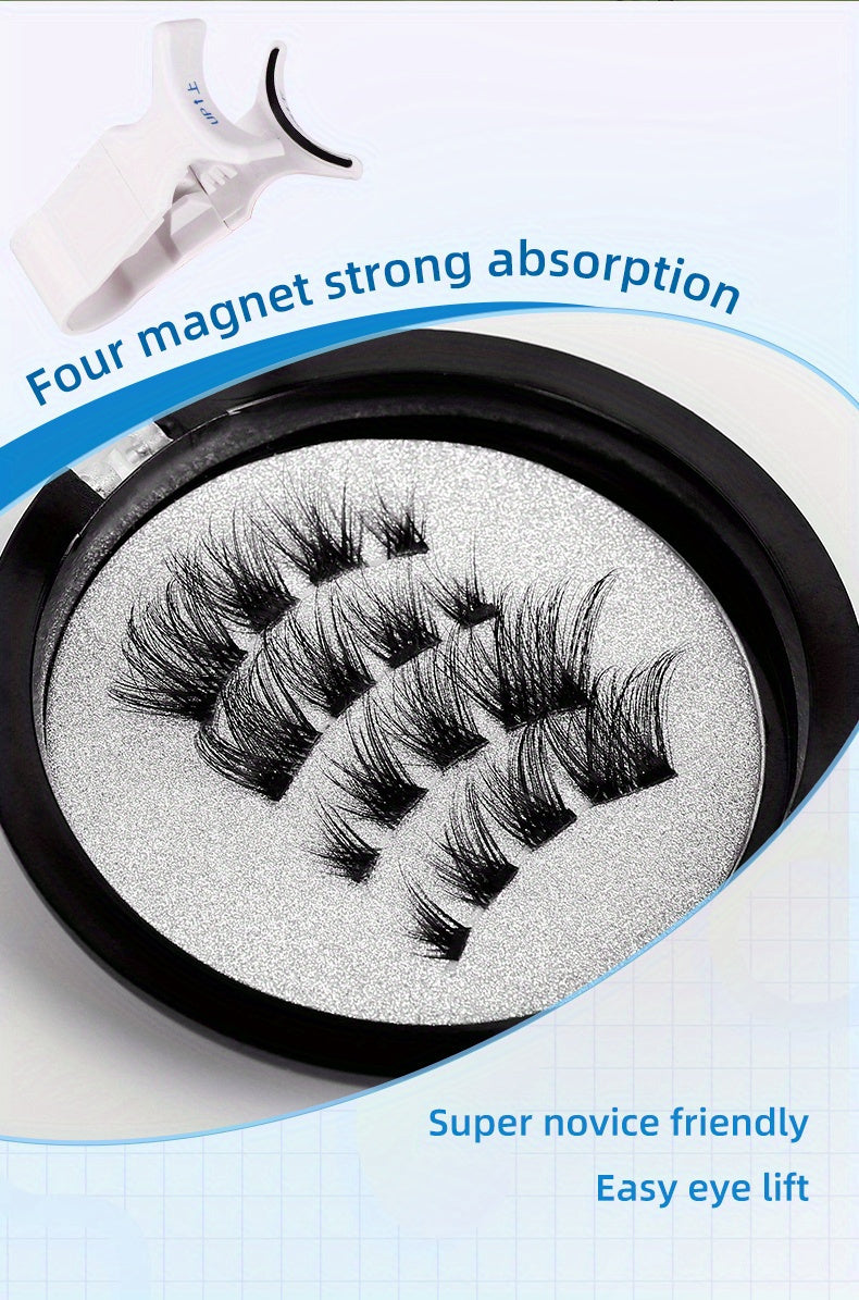 Magnetic False Eyelashes with Applicator
