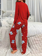 Women'S Cozy Gray Pyjama Set