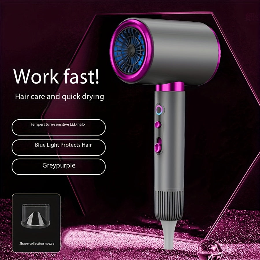 Powerful Ionic Hair Dryer with Diffuser