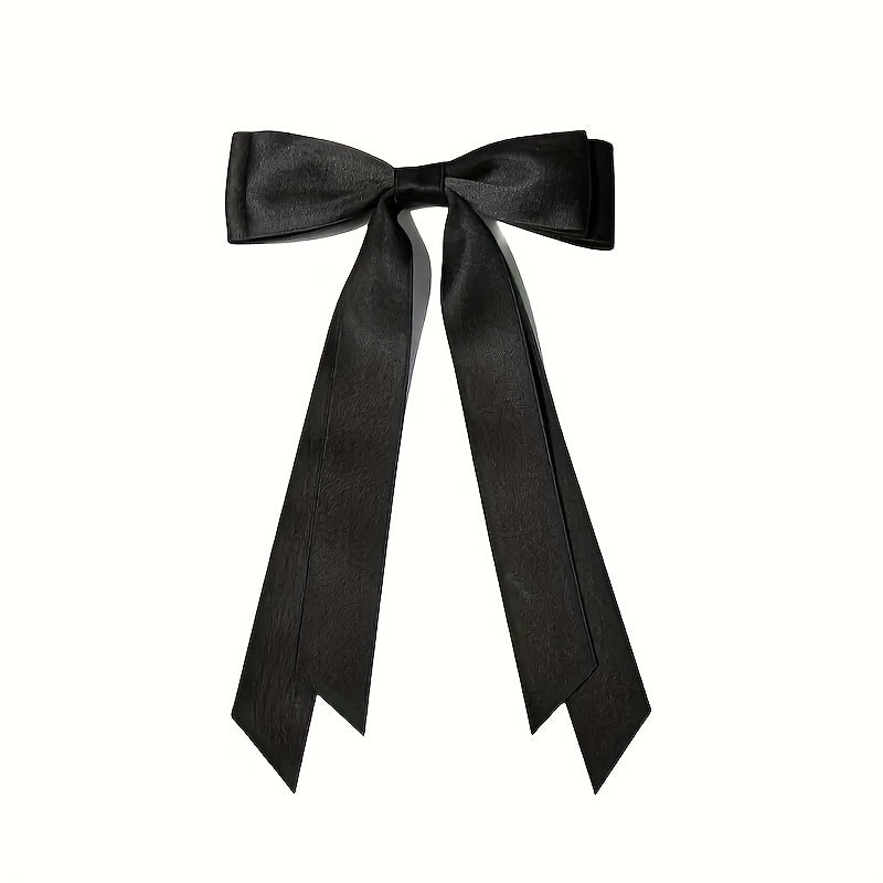 2pcs Women's Ballet-Style Double-Layer Tassel Hair Clips