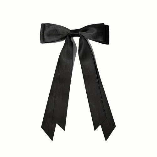 2pcs Women's Ballet-Style Double-Layer Tassel Hair Clips
