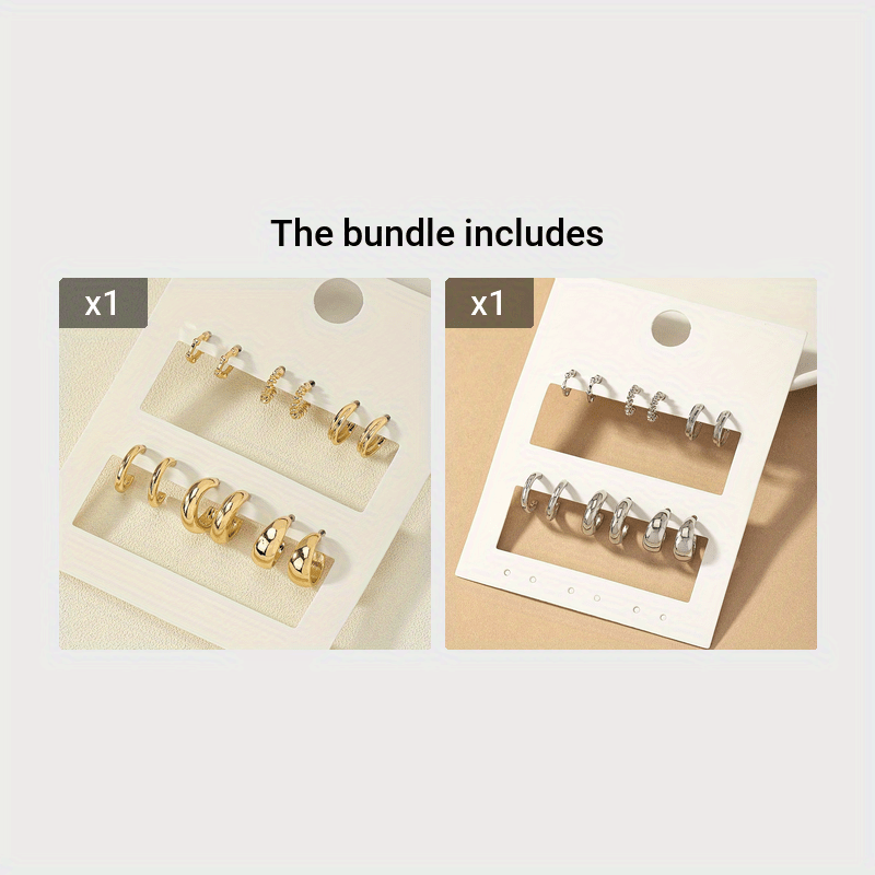 Simple Hoop Earrings