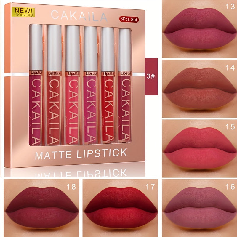 6pcs of lip gloss