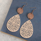 Vintage Style Hollow-Out Drop Earrings