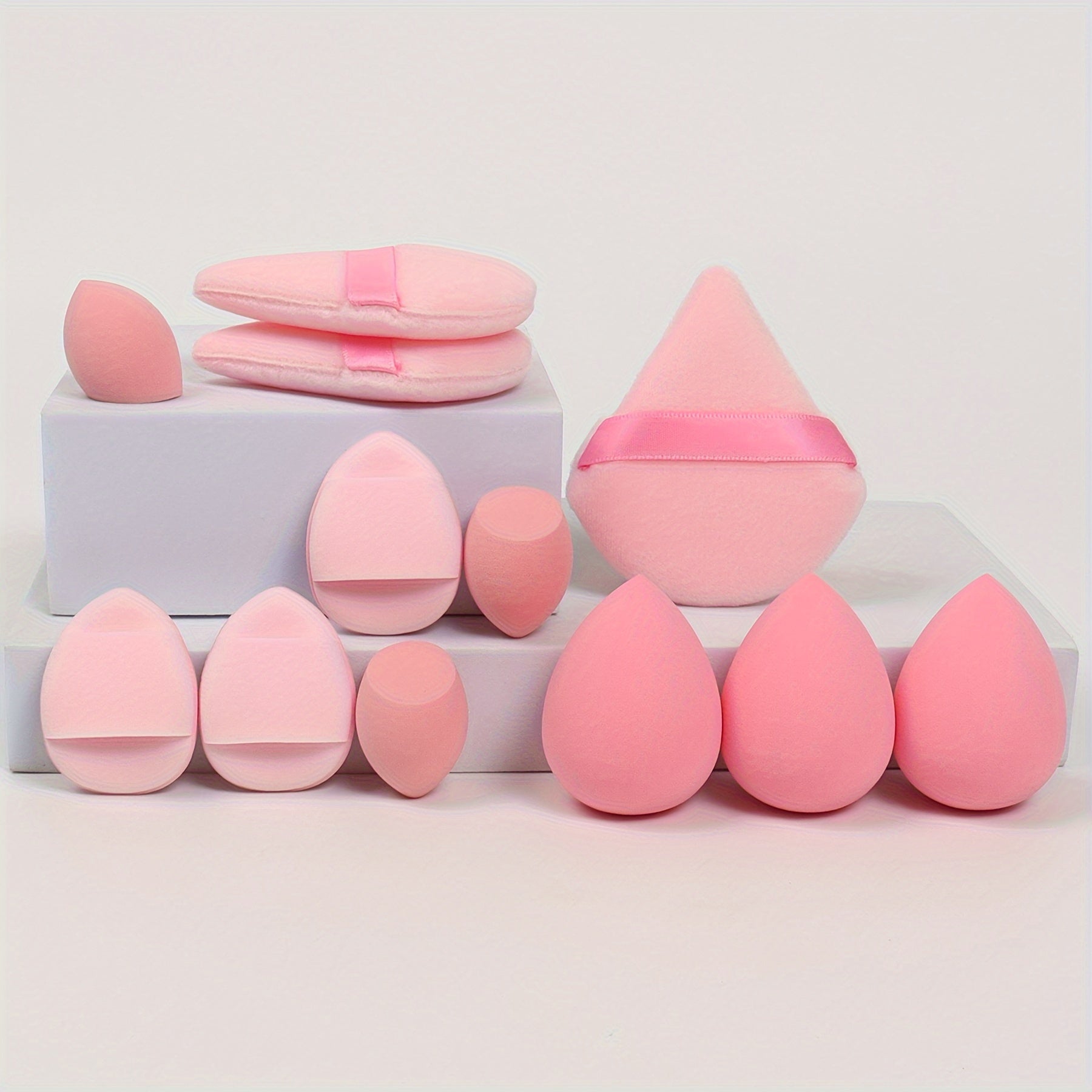 12pcs All-Purpose Makeup Sponge Set