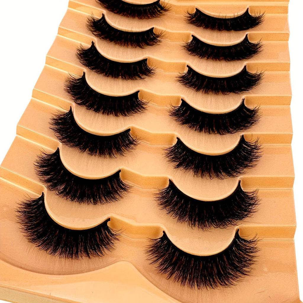3D Faux Mink Thick And Long False Eyelashes