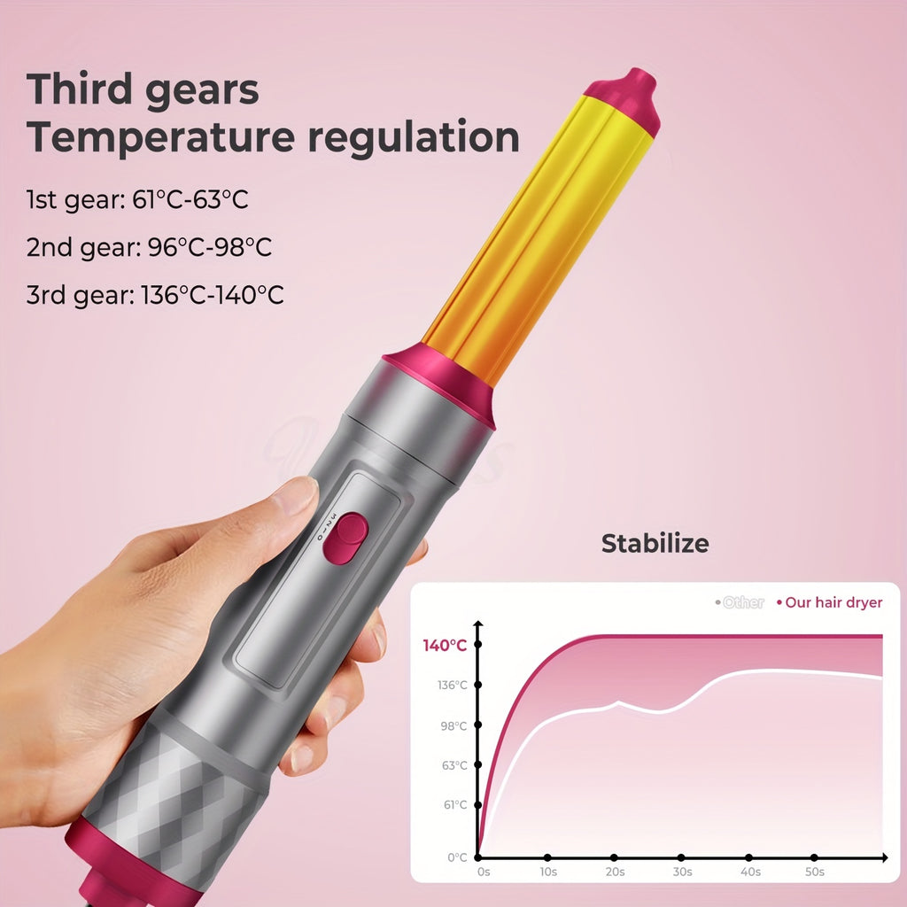 5 In 1 Hot Air Brush, Detachable Hair Styling Tool Kit
