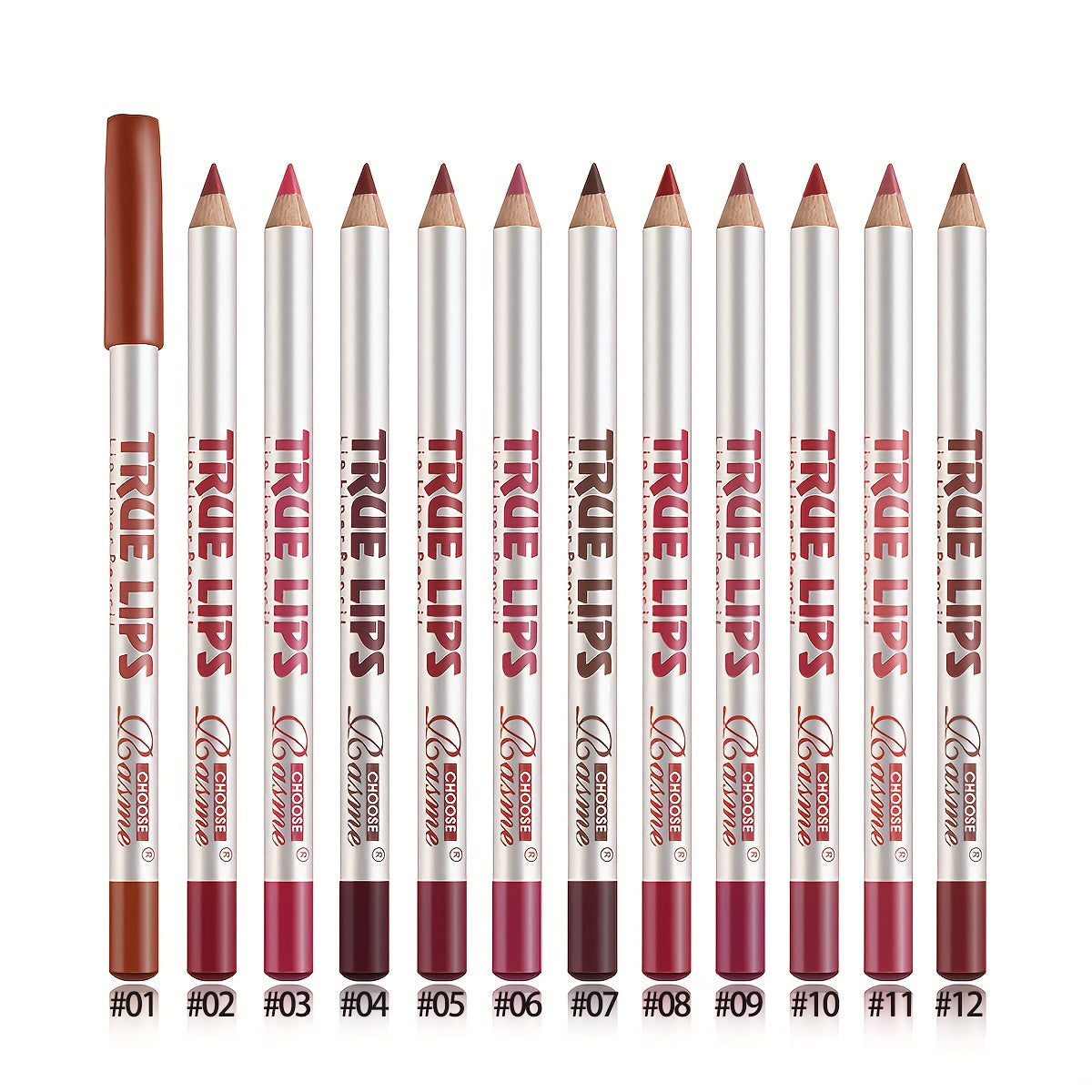 Matte Lip Liner & Lipstick Pencil Set