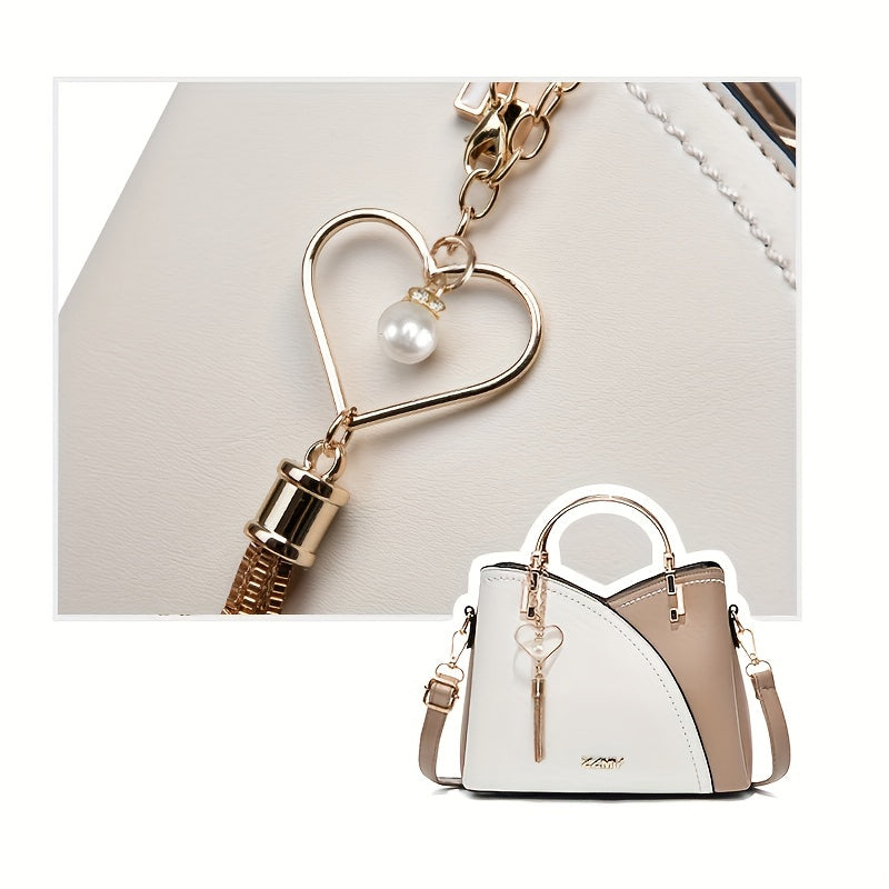 New Fashion look Color Block Small Shoulder Bag