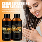 ROZINO Keratin Shampoo and Conditioner Hair Care Set