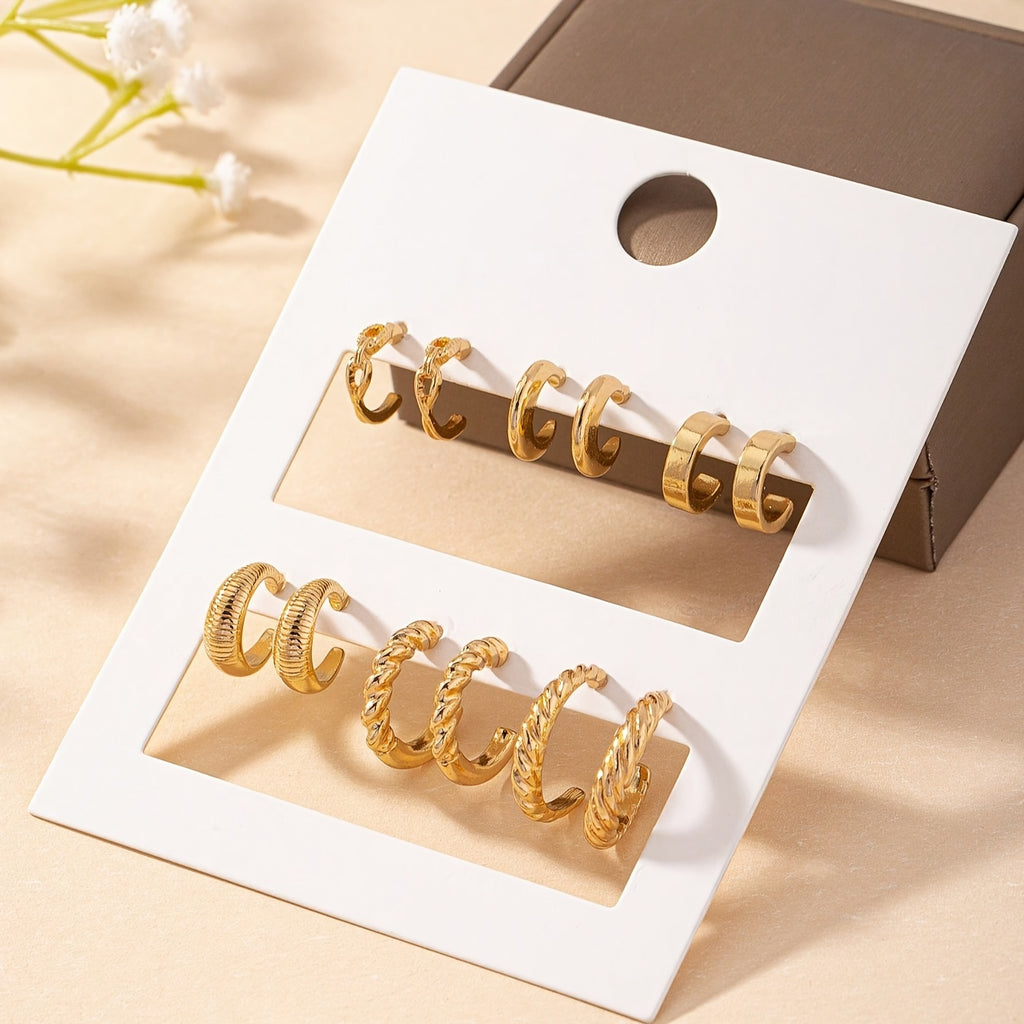 Simple Hoop Earrings