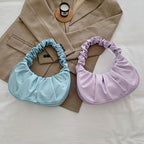 Cloud Ruched Hobo handbag