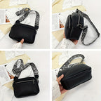 Stylish PU Crossbody Bag