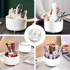 360° Rotating Makeup Organizer Cosmetic Storage.
