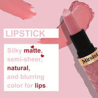 Mirsist 6-Color Soft-Focus Matte Lipstick