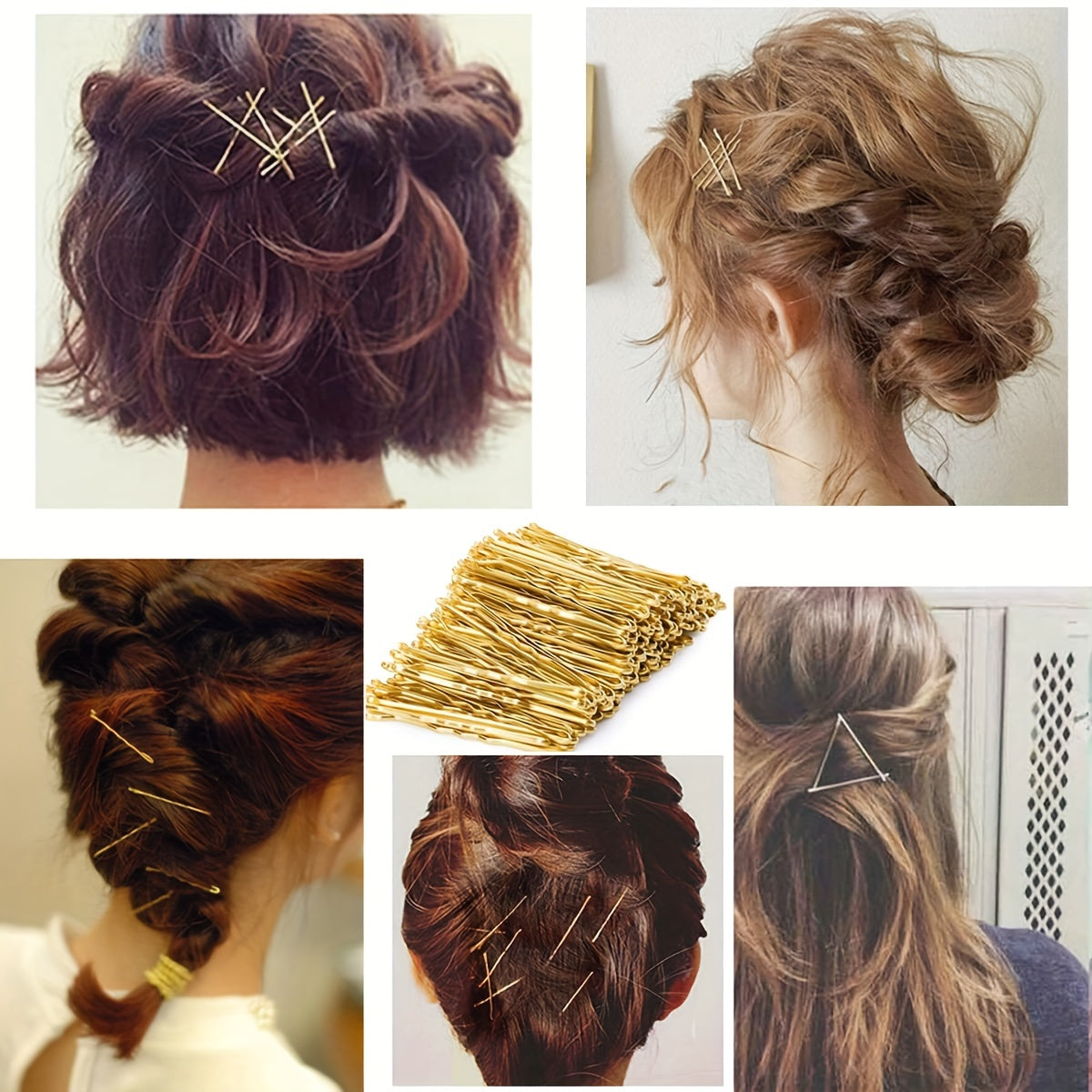 Bobby Pins, 100Count Hair Pins Hairpins