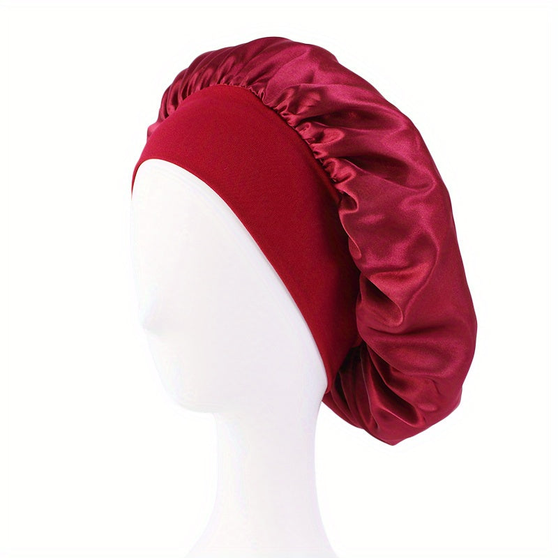 Elastic Satin Silky Bonnet