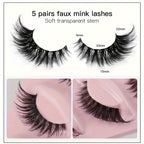 Cat Eye Manga Lashes, naturally Long And Winged Lashes