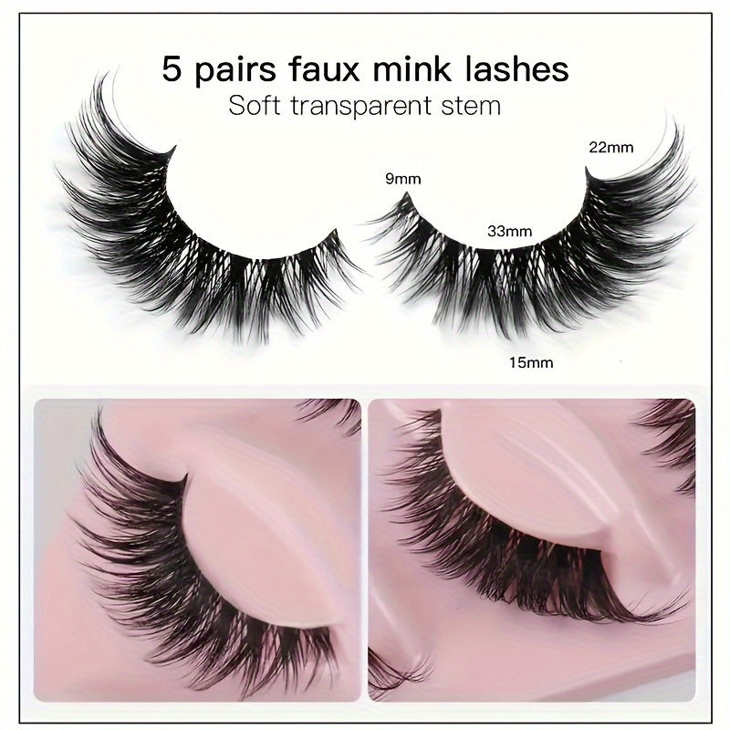 Cat Eye Manga Lashes, naturally Long And Winged Lashes