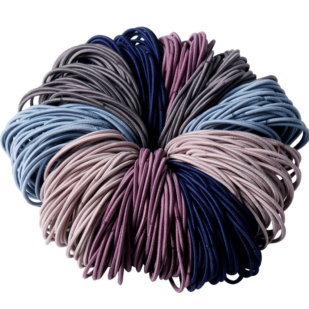 No-Damage Elastic Hair Ties Set (100pcs)