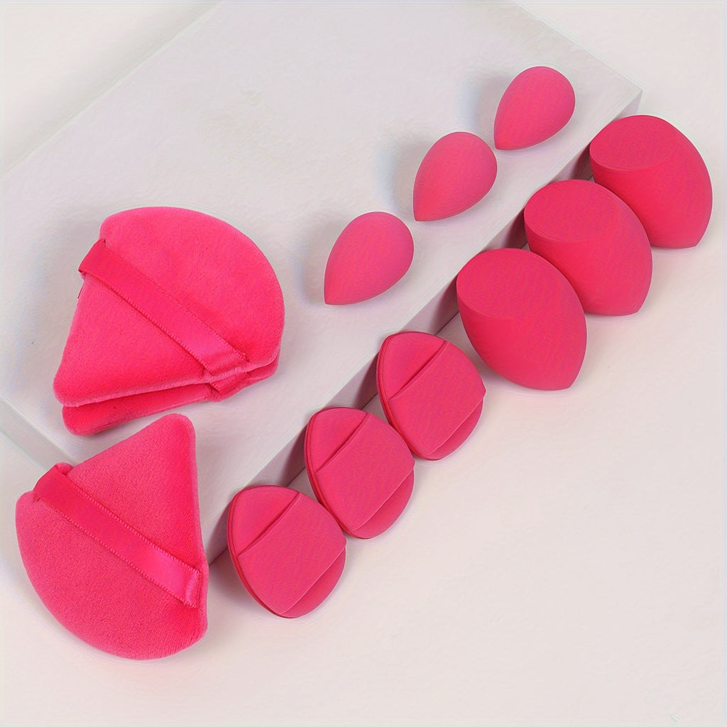 12pcs All-Purpose Makeup Sponge Set