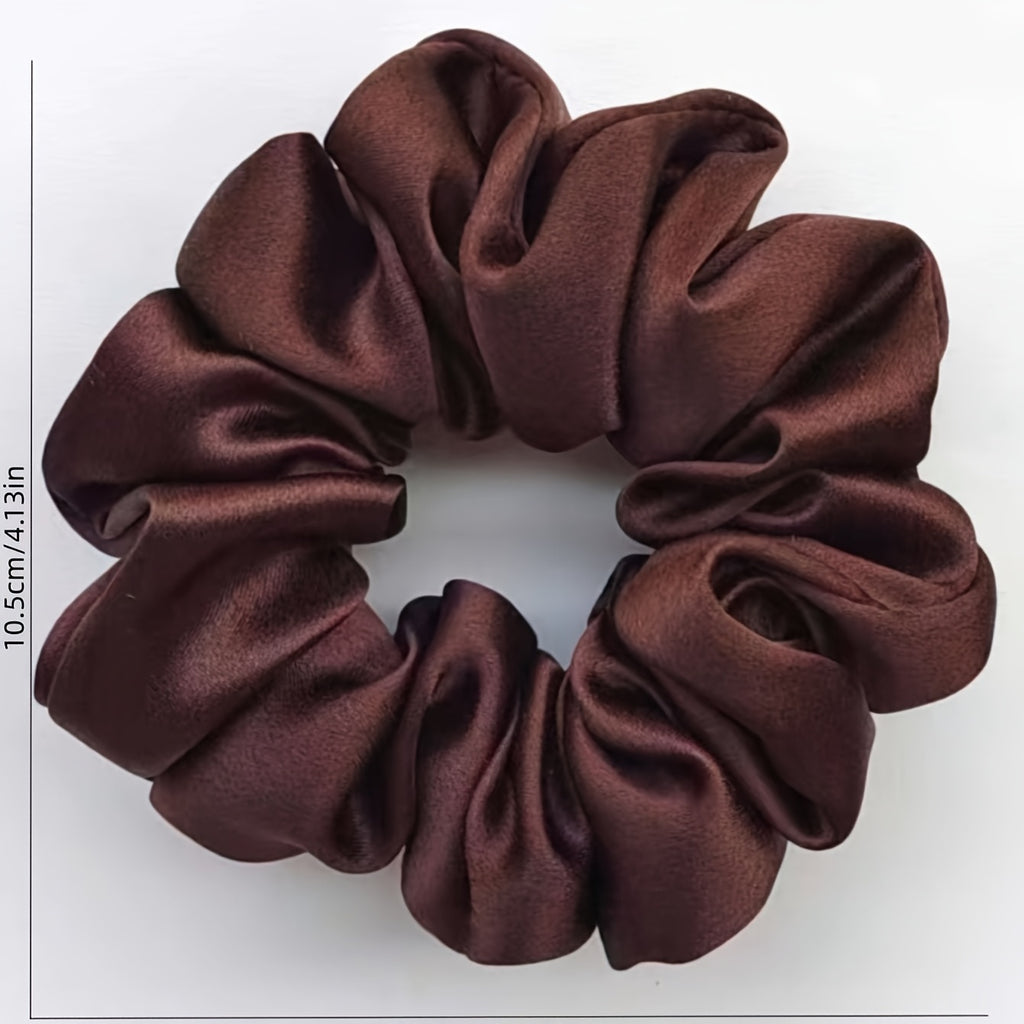 Soft Satin Hair Scrunchies Set (3pcs)