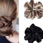 Soft Satin Hair Scrunchies Set (3pcs)