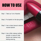 Mirsist 6-Color Soft-Focus Matte Lipstick