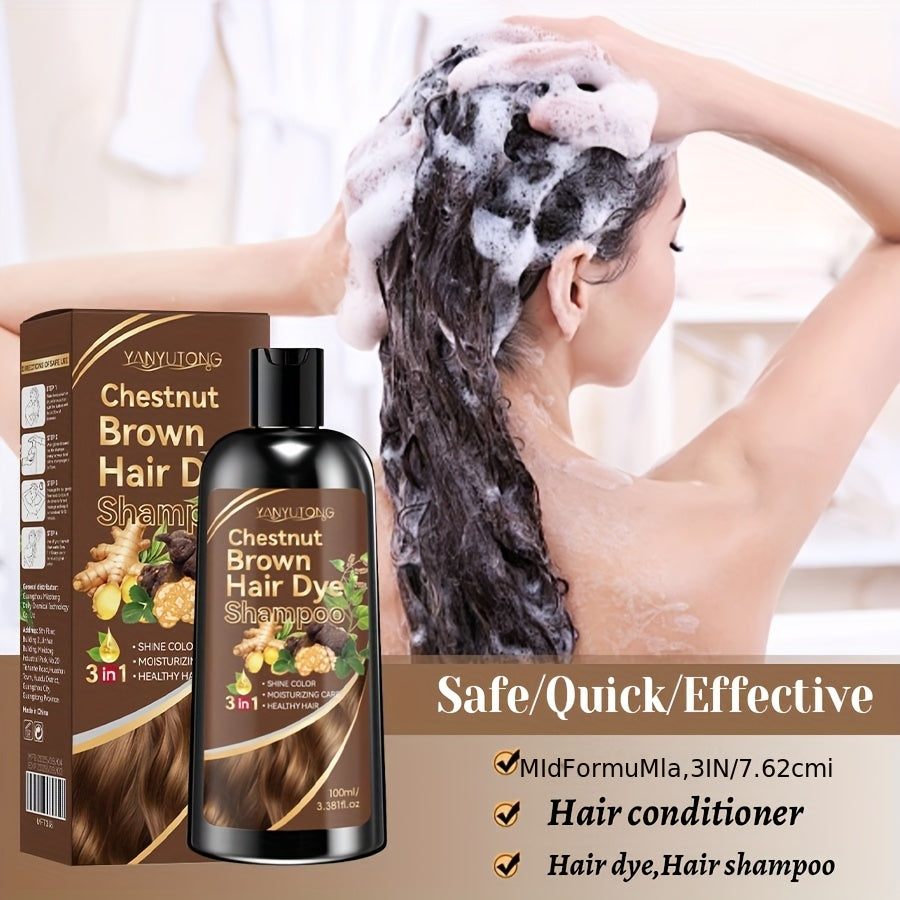 3-In-1 Shampoo And Hair Dye